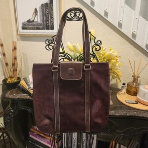 Bric's leather tote